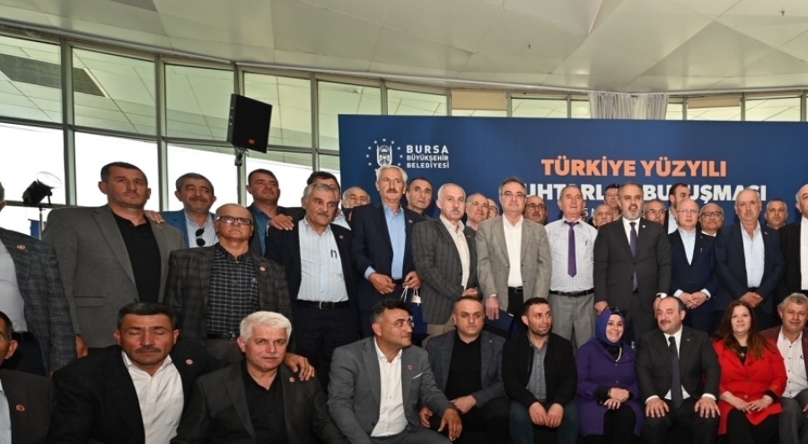 Bursa 'Muhtarlar Buluşması' programı düzenlendi