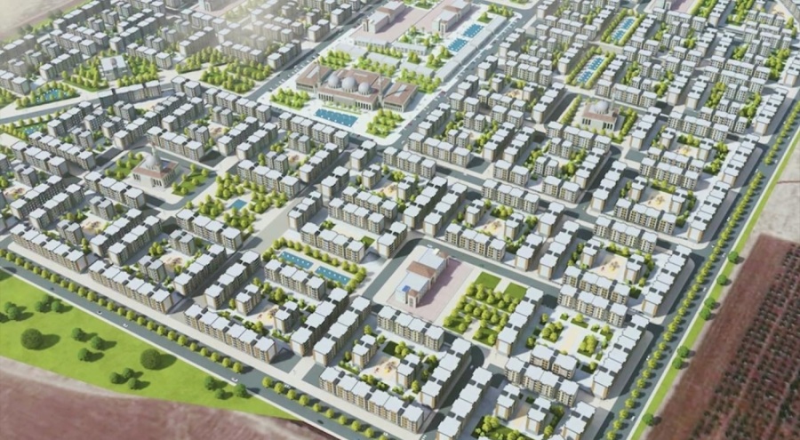 Türkiye'de yaşayan Suriyeliler için 240 bin konut yapılacak