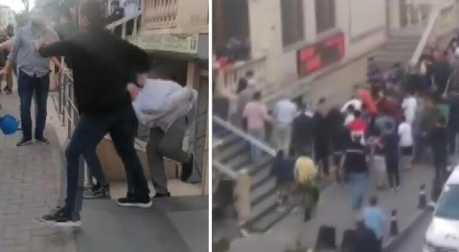 Kadınlar tuvaletinde yakalandı: Linçten polis kurtardı