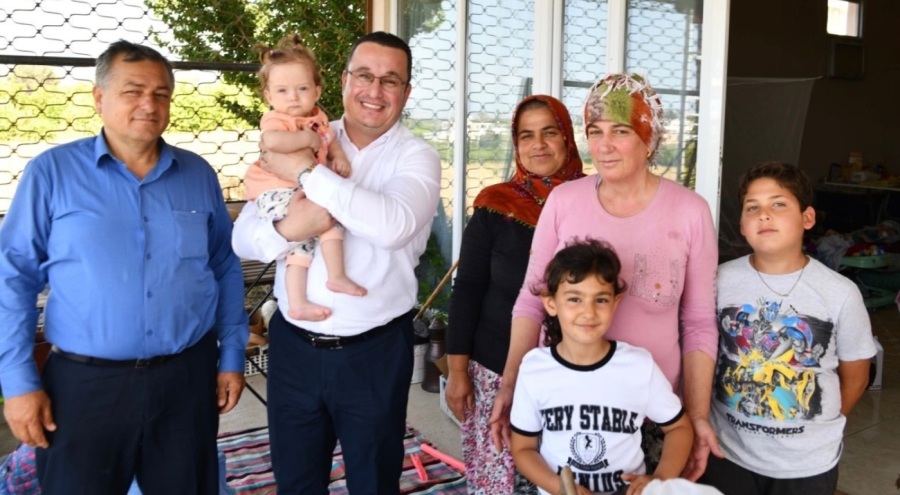Bursa Mustafakemalpaşa Belediye Başkanı Kanar Hatay'da