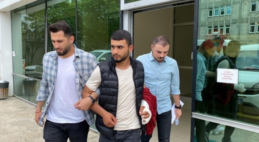 Samsun'da annesine mesaj atanı vurdu, tutuklandı