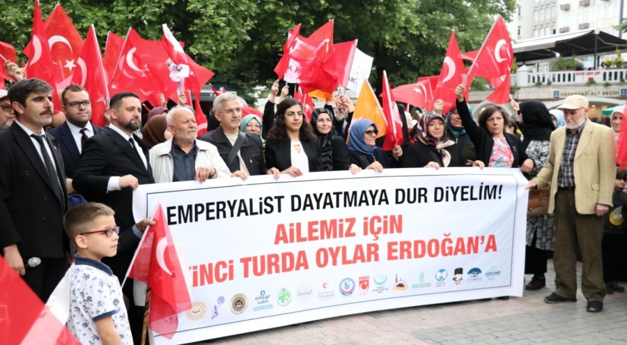 Bursa Aile Platformu'ndan Erdoğan'a destek