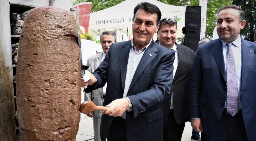 Bursa'nın lezzetleri Tophane'de tanıtılıyor