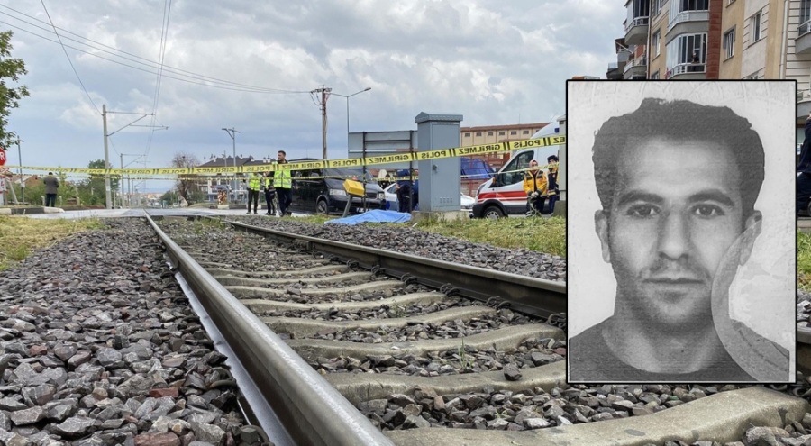 Kütahya'da trenin çarptığı adam, hayatını kaybetti