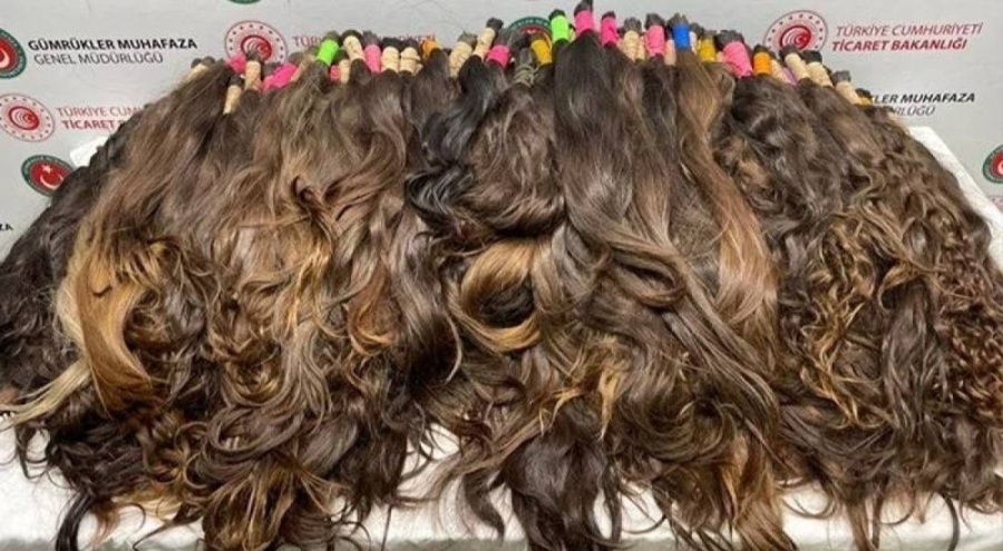 Sabiha Gökçen'de 68 kilo insan saçı bulundu