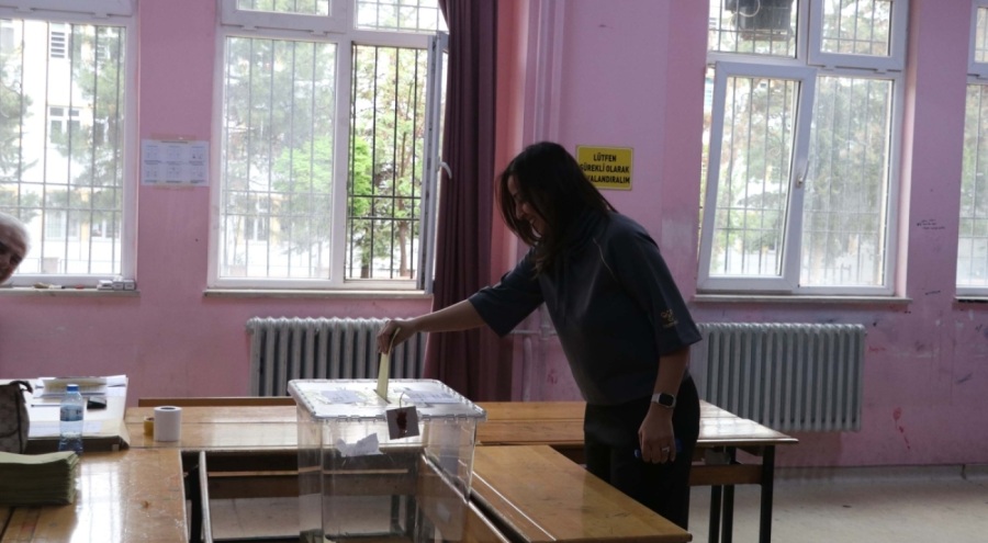 Gaziantep'te ilk oylar kullanıldı