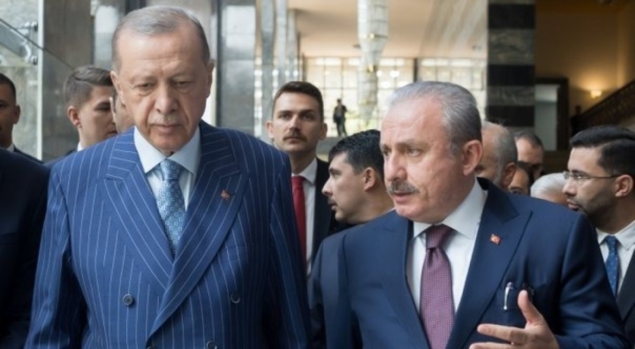 TBMM Başkanı Şentop'tan Erdoğan'a tebrik telefonu