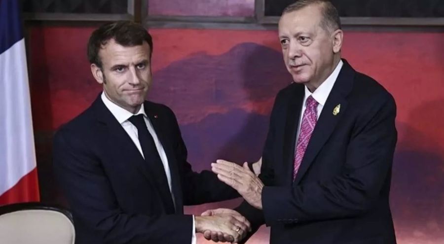 Macron'dan Erdoğan'a Türkçe tebrik