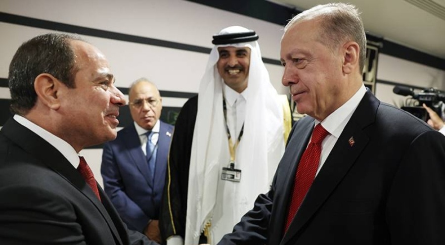 Erdoğan, Sisi ile görüştü