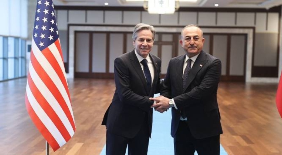 Bakan Çavuşoğlu, Blinken ile görüştü