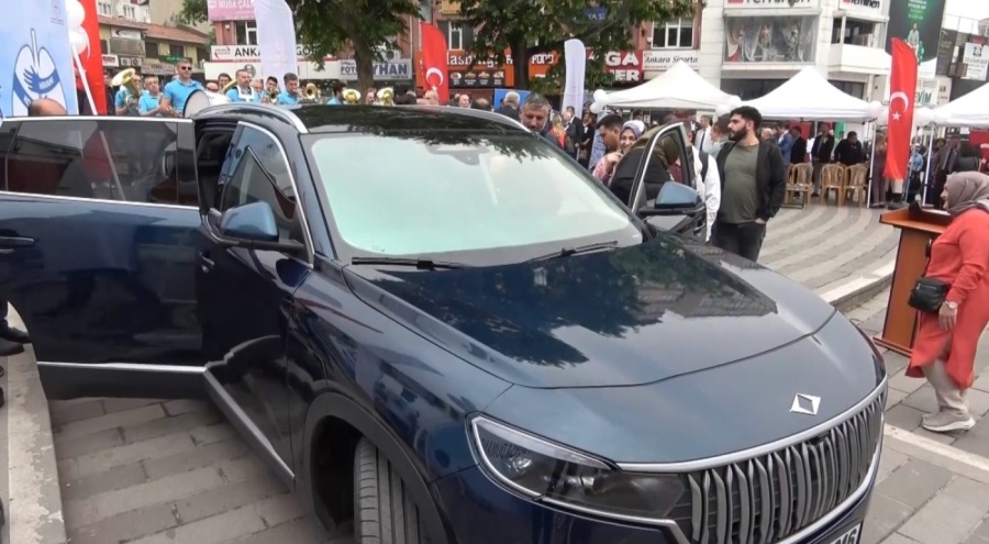 Bursa'da Dünya Tütünsüz Günü'nde Togg ile program yapıldı