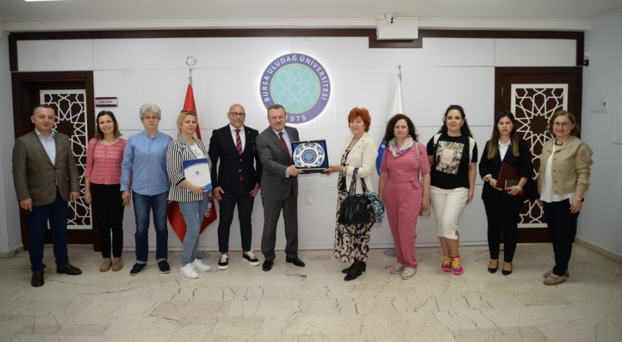 Bulgaristanlı akademisyenlerden BUÜ'ye ziyaret