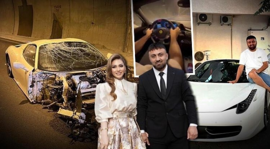 Lüks araçla ölümden döndüler, fenomen Ünal Turan o anları anlattı