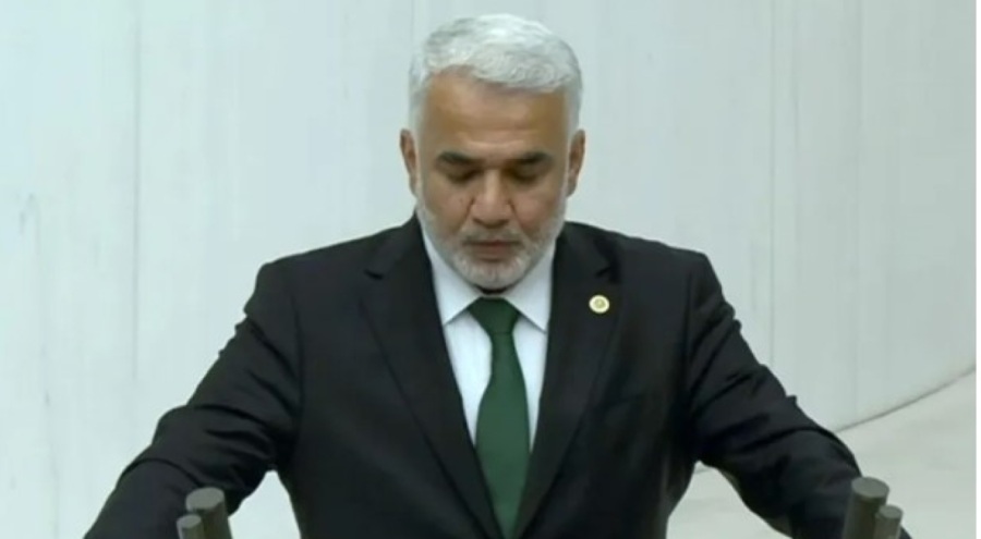 HÜDA PAR lideri Meclis'te yemin etti