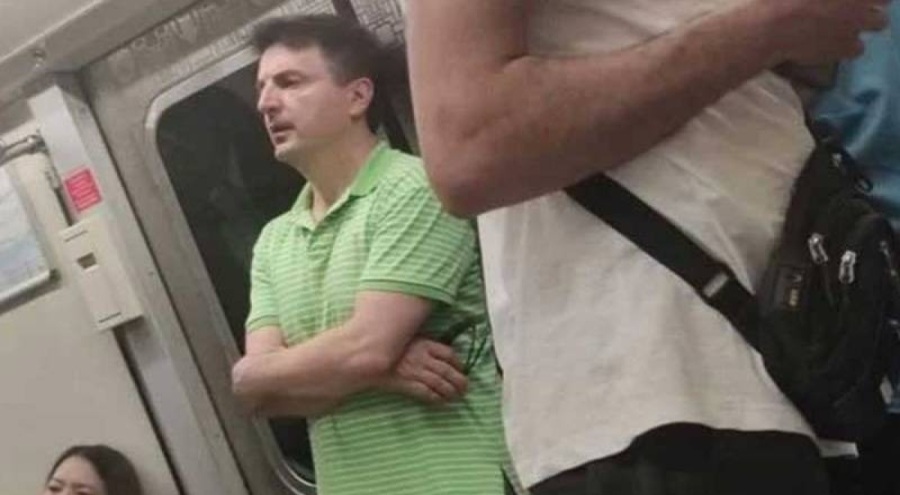 Metroda görüntülenen İYİ Partili Bilge Yılmaz gündem oldu