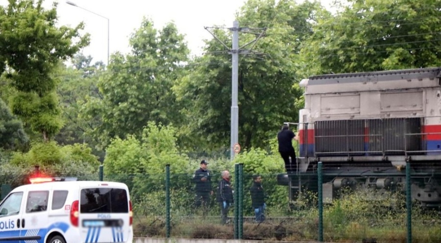Samsun'da yük treni, yaşlı adama çarptı!