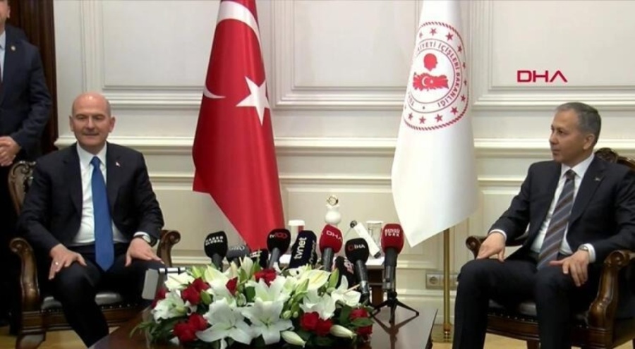 İçişleri Bakanlığı'nda devir teslim töreni!