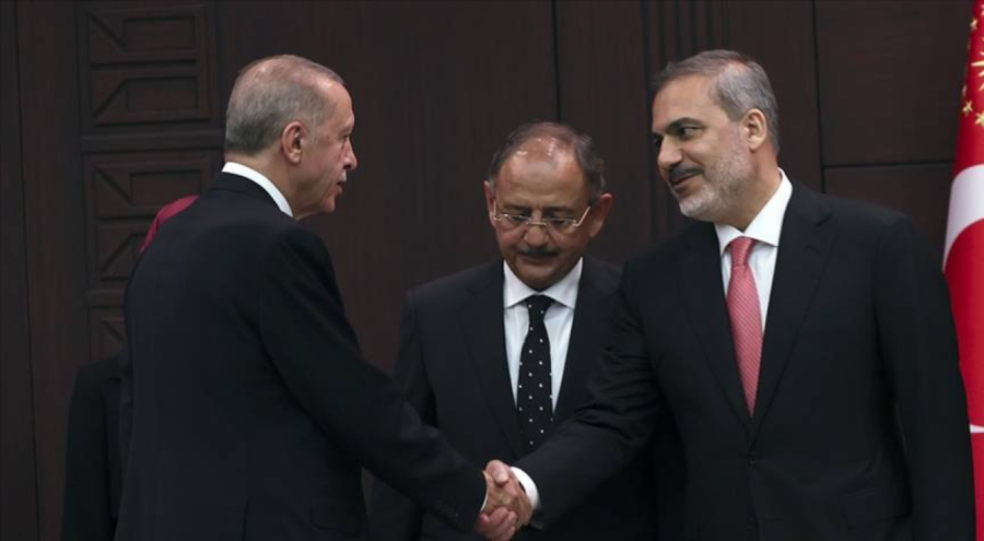 Mevkidaşları Hakan Fidan'ı tebrik etti