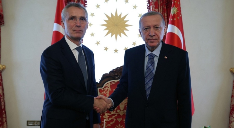 Cumhurbaşkanı Erdoğan NATO Genel Sekreteri Stoltenberg ile görüştü