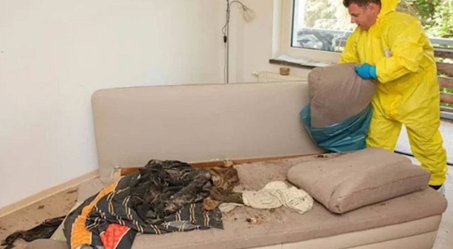 Almanya'da 1.5 yıl önce evinde ölen adamı böyle buldular!