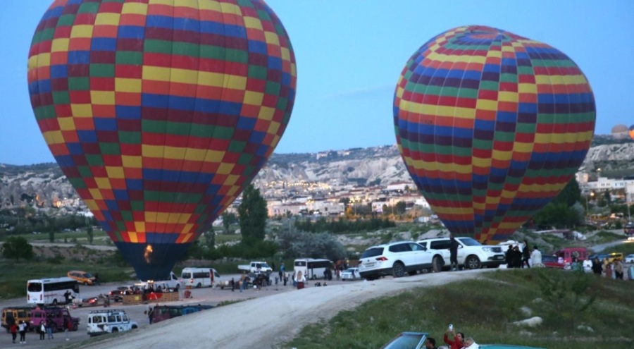 Kapadokya turistlerin gözdesi