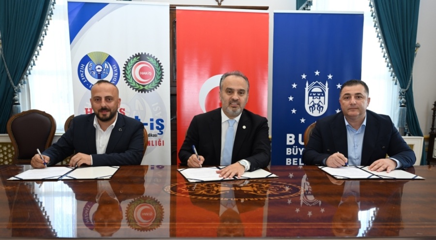 Büyükşehir Belediyesi ile Hizmet-İş Sendikası arasında  toplu sözleşme imzalandı
