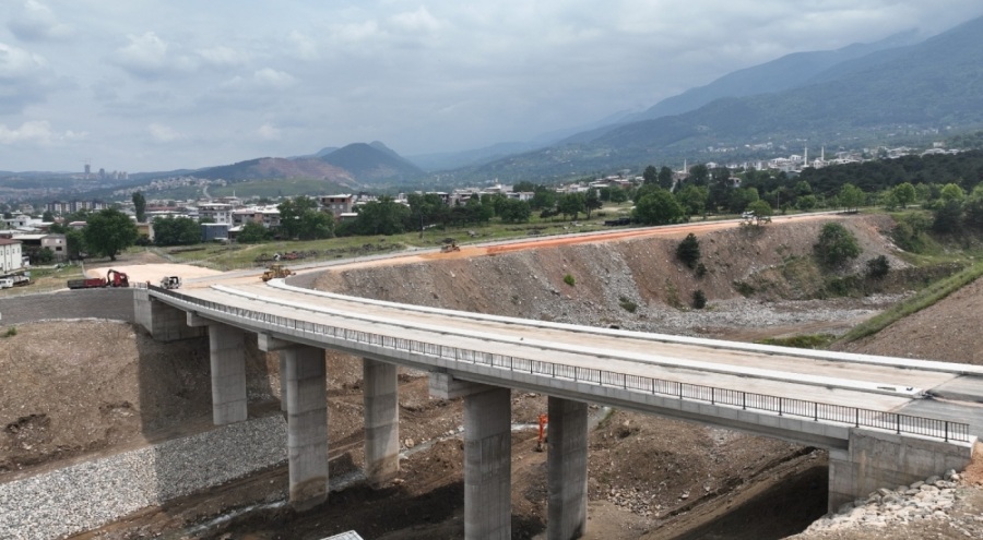 Bursa Balıklıdere Köprüsü'nde sona yaklaşıldı