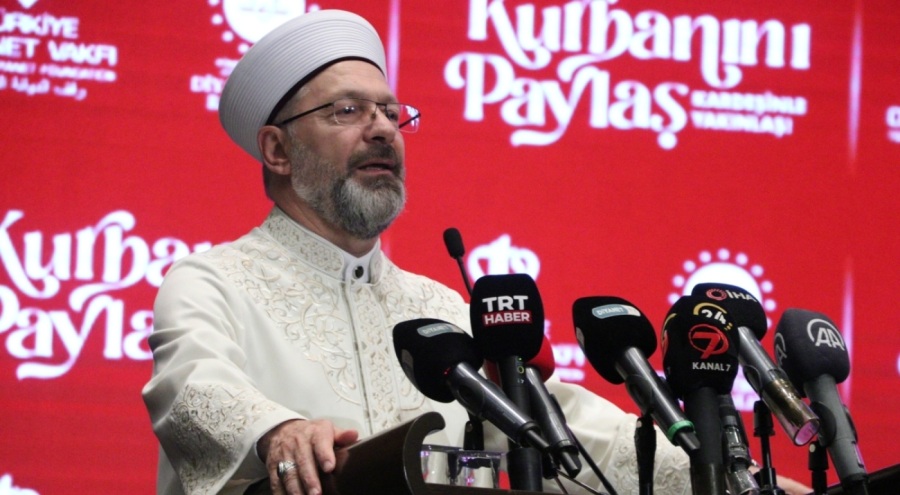 Erbaş: Vekaletle kurbanda, yurt içinin daha çok tercih edileceğini düşünüyorum