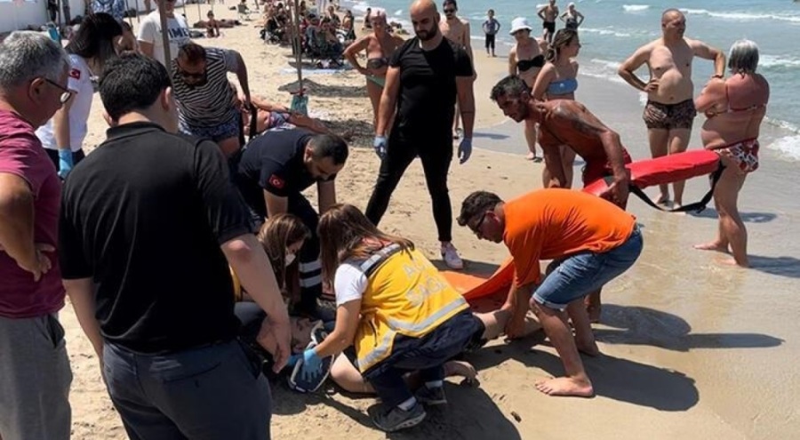 Kız arkadaşını kurtarmak isterken boğulacaktı