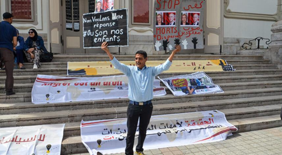 Tunus'ta İtalya Başbakanı Meloni'ye ilişkin protesto