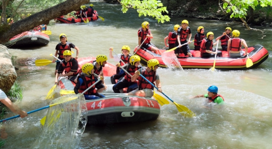 Bursa Orhaneli, iki yılda 15 bin rafting tutkununu konuk etti