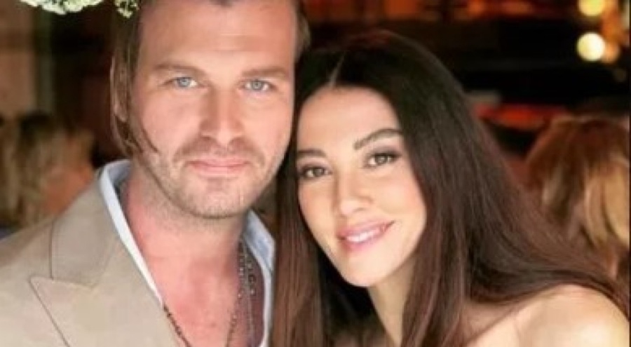 Kıvanç Tatlıtuğ'un oğlu Kurt Efe'nin plaj keyfi