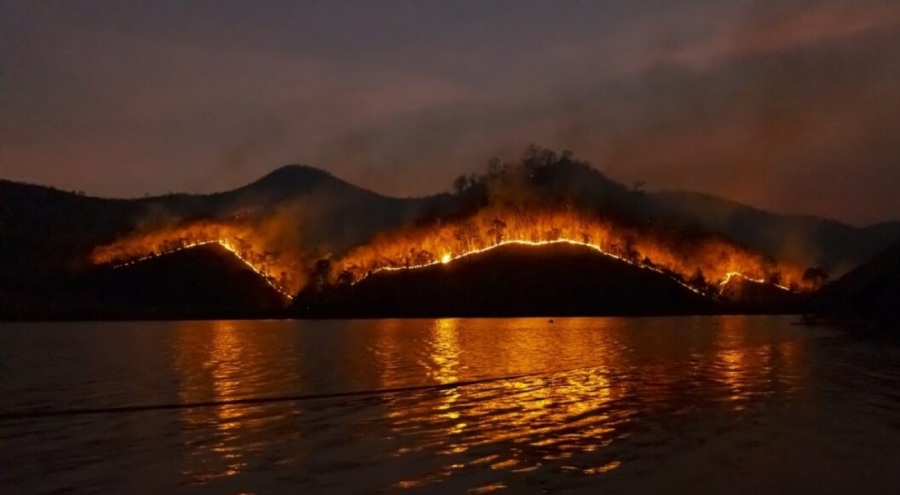 Orman yangınları hava kalitesini düşürdü