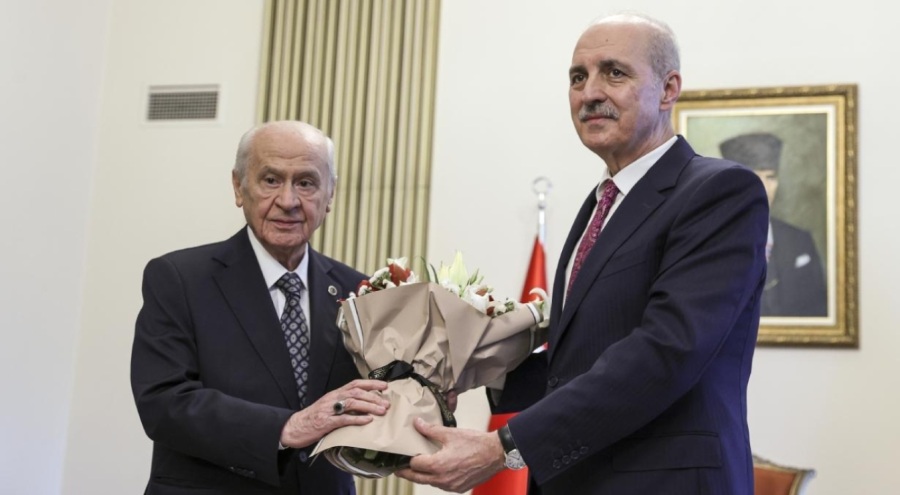 Meclis Başkanlığında devir teslim