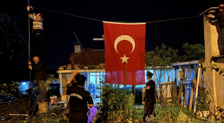 Şehit ateşi Çanakkale'ye düştü