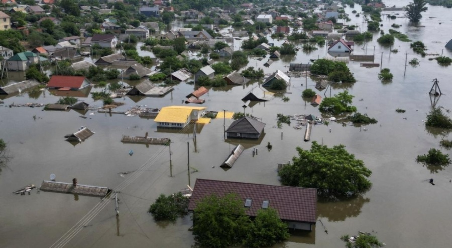 Kakhovka Barajı'nın yıkılması 16 bin kişiyi etkiledi