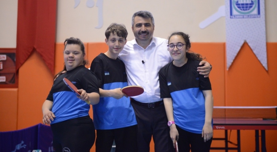 Yıldırım'ın sporcularından Bursa Özel Çocuklar Masa Tenisi Şampiyonası'nda 3 madalya
