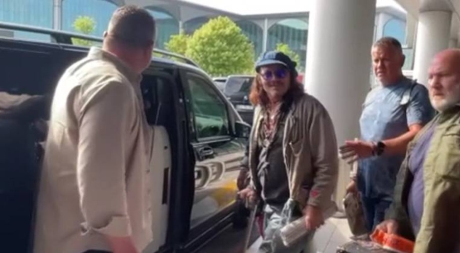 Johnny Depp İstanbul'a geldi