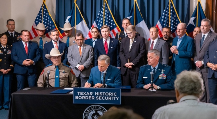 ABD'den Meksikalı göçmenlere karşı yüzen bariyer önlemi!