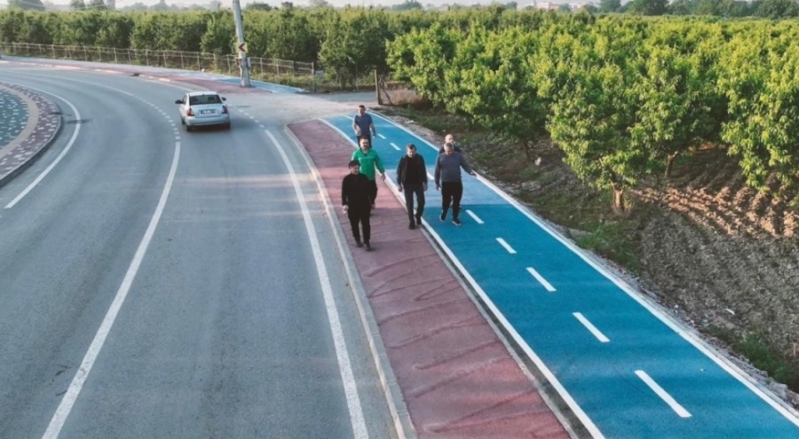 Bursa Gürsu'ya yeni yürüyüş parkuru yapıldı
