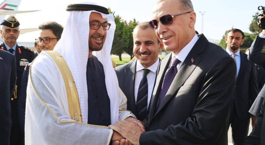 Erdoğan BAE Devlet Başkanı ile görüştü