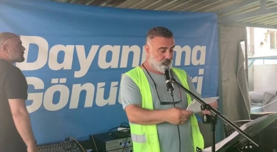 Dayanışma Gönüllüleri, depremzedeler için yaşam alanı kurdu