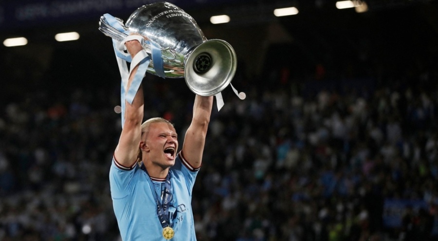 Erling Haaland, Şampiyonlar Ligi'nde hem gol kralı oldu hem kupayı kazandı