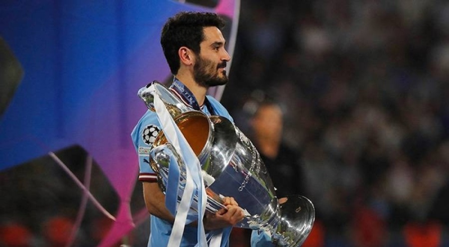Manchester City'nin takım kaptanı Gündoğan: Ülkemizde bu kupayı kaldırmak büyük bir gurur