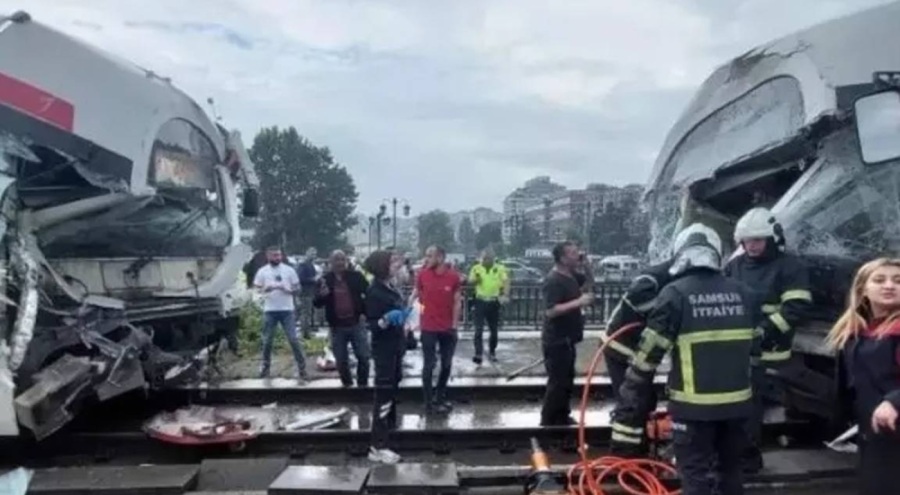 Samsun'daki tramvay kazasında yaralananlardan 3'ünün tedavisi sürüyor