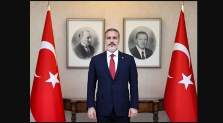 Bakan Hakan Fidan, mevkidaşı ile görüştü