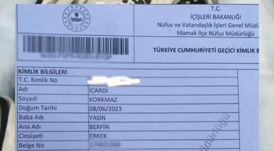 Taraftar bebeğine Icardi adını koydu