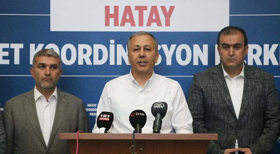 Bakan Yerlikaya: Hatay'da hasar tespit çalışmaları tamamlandı