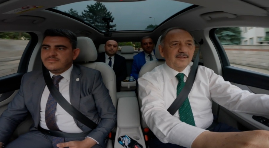 Bakan Özhaseki, Togg'u test etti