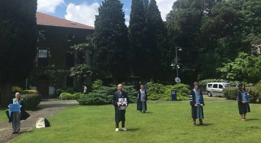 Boğaziçi akademisyenlerinin protestoları devam ediyor